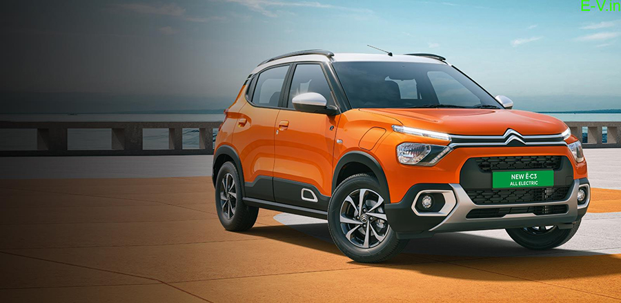 Citroen Electric C3 On Road Price in Trambakeshwar Road Nashik